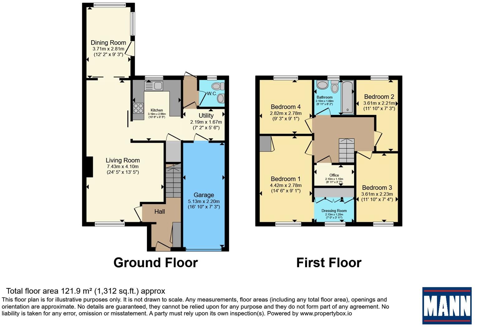 Tritton Fields, ASHFORD, Kent, TN24 floorplan