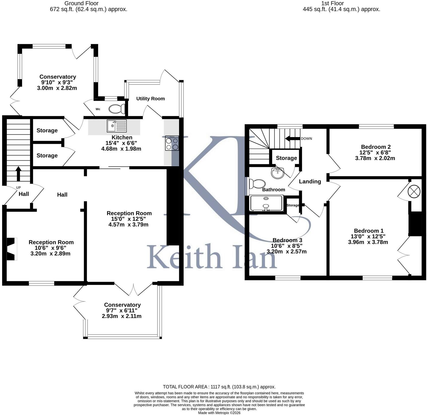 Munden Road, Dane End, SG12 floorplan