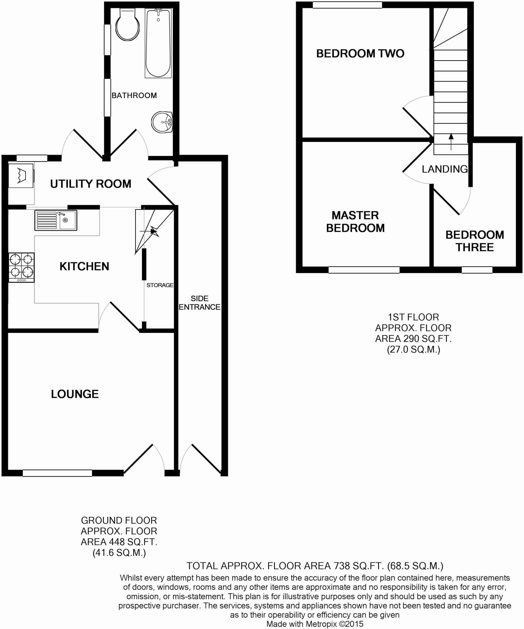 Dingle Lane, Winsford floorplan