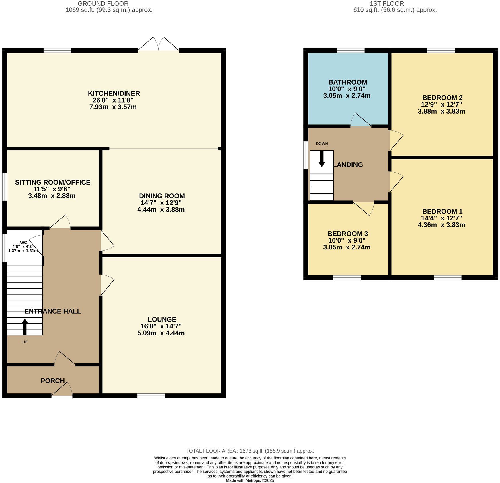 Ashbourne Avenue, Bolton, BL2 floorplan