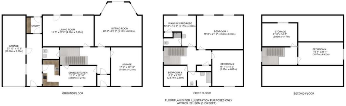 Ribblesdale Place, Preston, Lancashire, PR1 floorplan