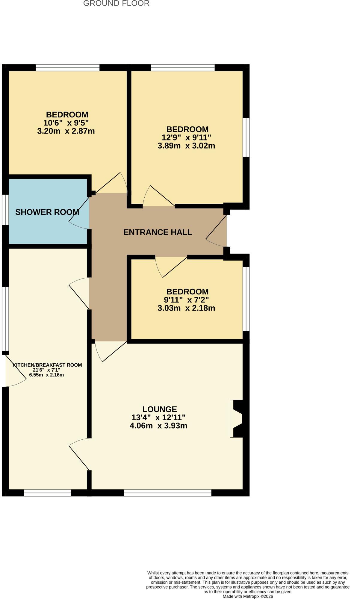 Southbourne Avenue, Southampton, SO45 floorplan