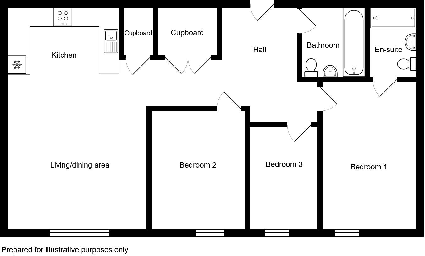 909 Indigo Point, Cattle Market Road, Peterborough floorplan