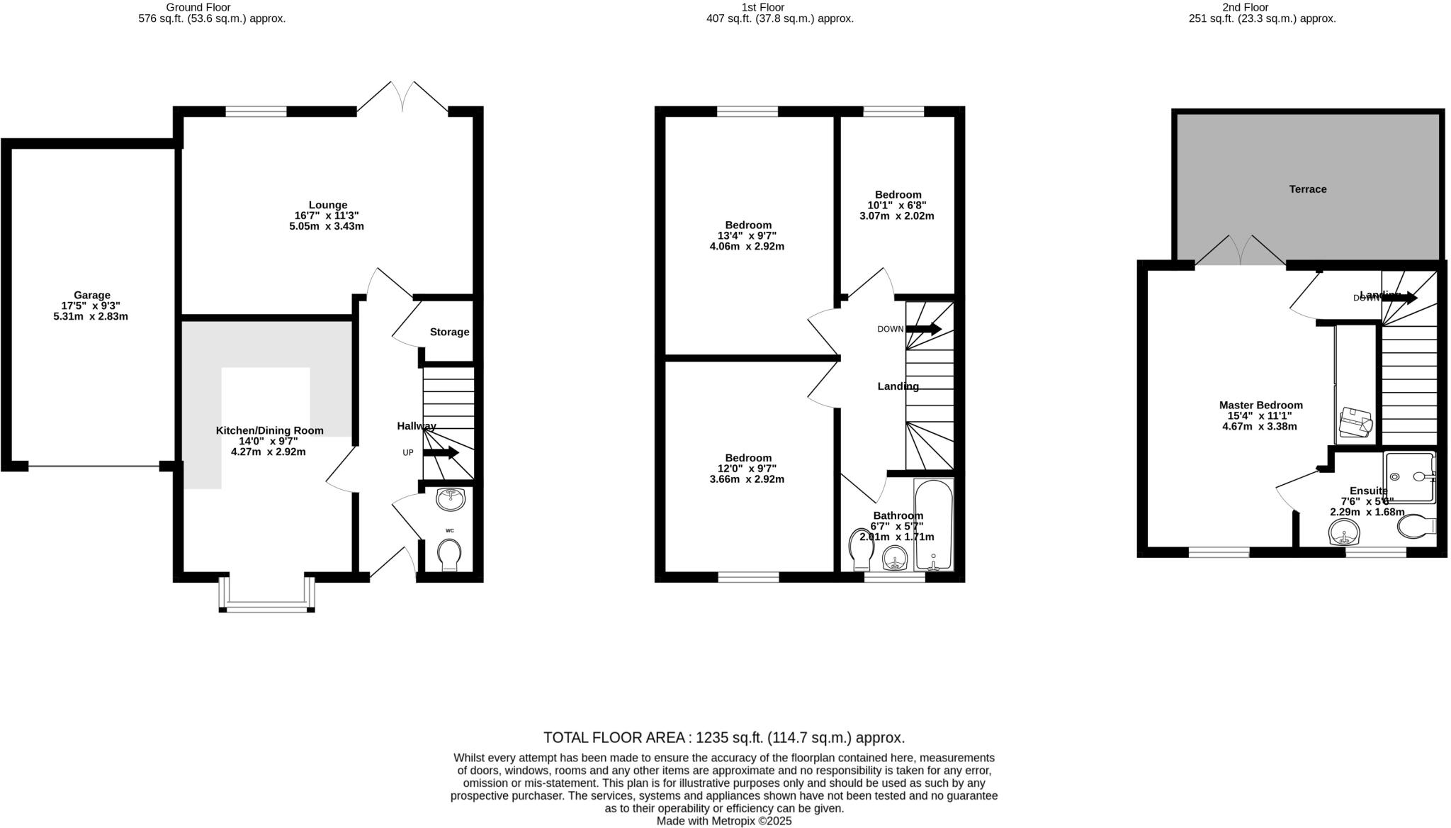 9, Ambassador Avenue floorplan