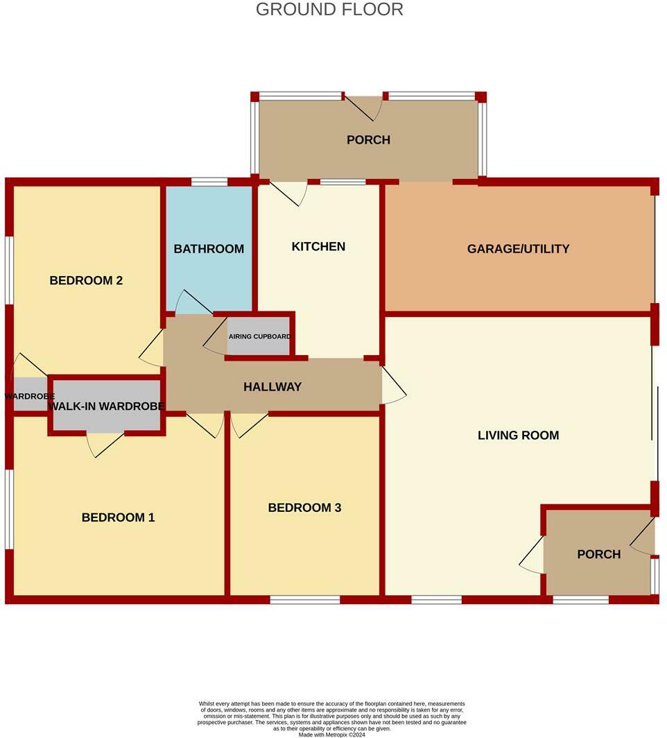 Hewlett Way, Ruspidge, Cinderford floorplan