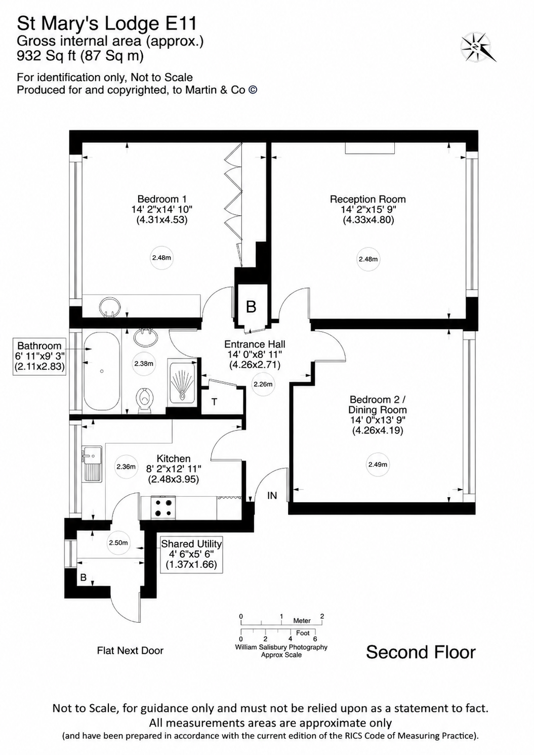 St Mary's Lodge floorplan