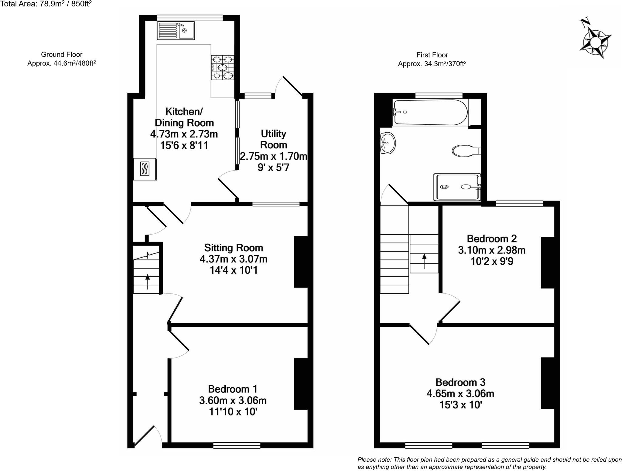 Hoopern Street, Exeter floorplan