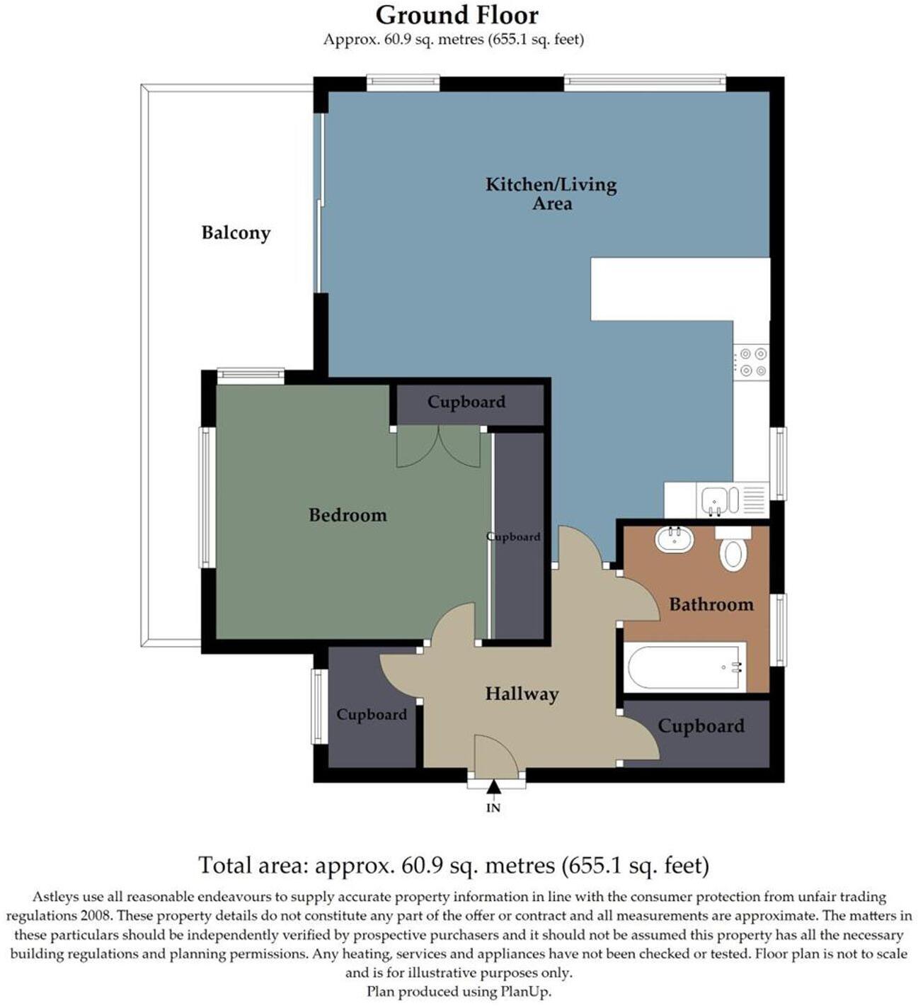 Heath Close, West Cross, SA3 floorplan