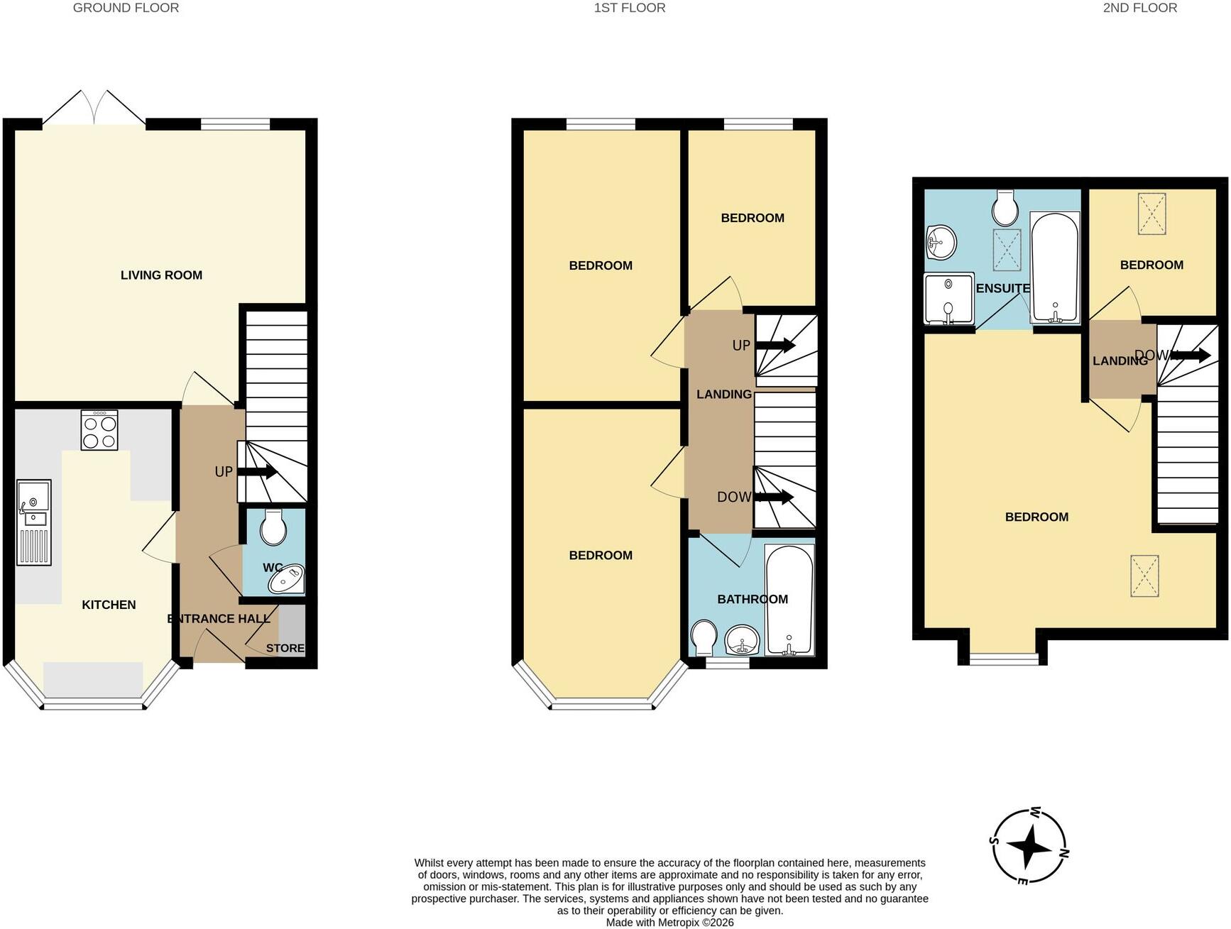 Meadowlands Avenue, Bridgwater, TA6 floorplan