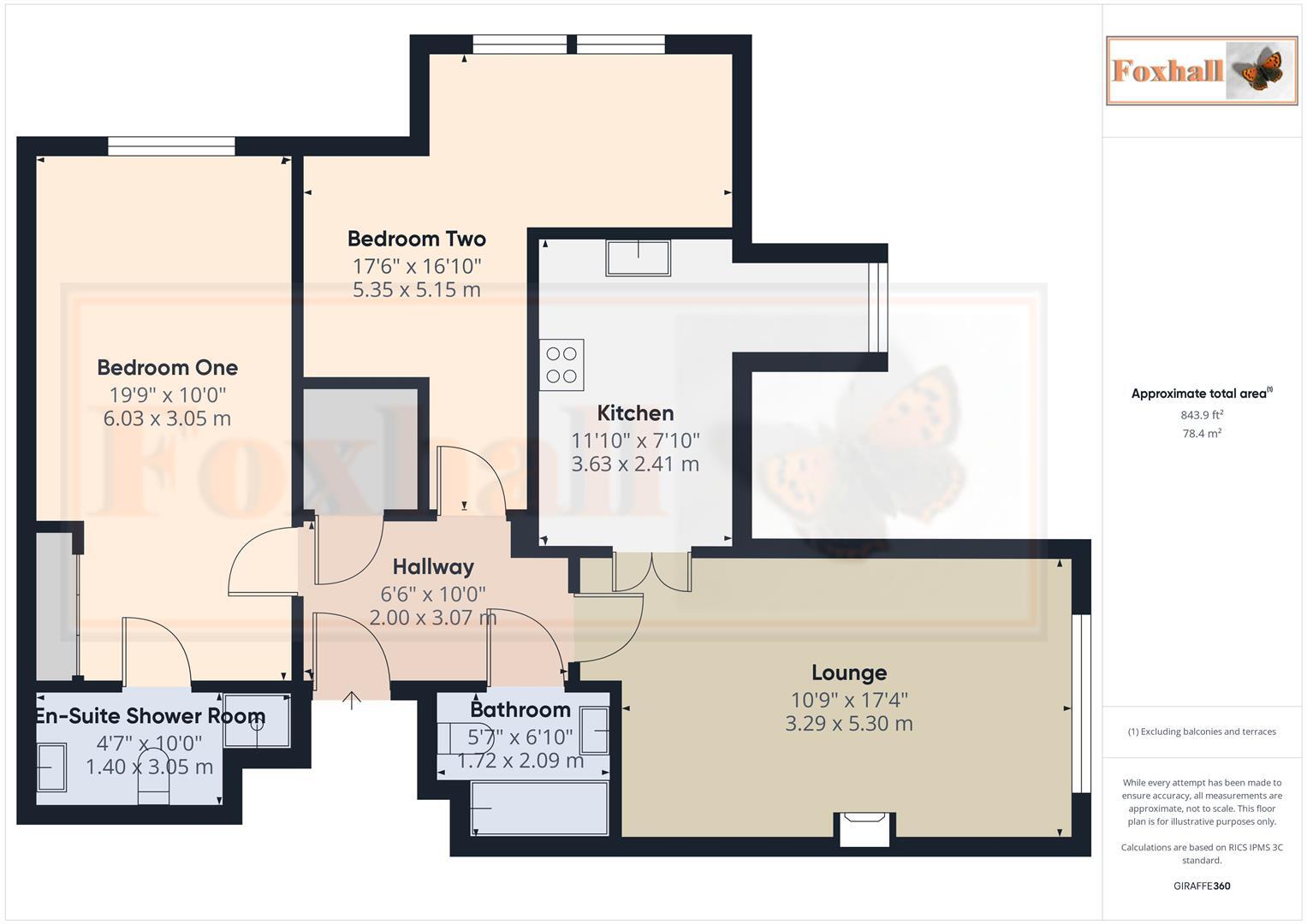 Cliff Lane, Ipswich floorplan