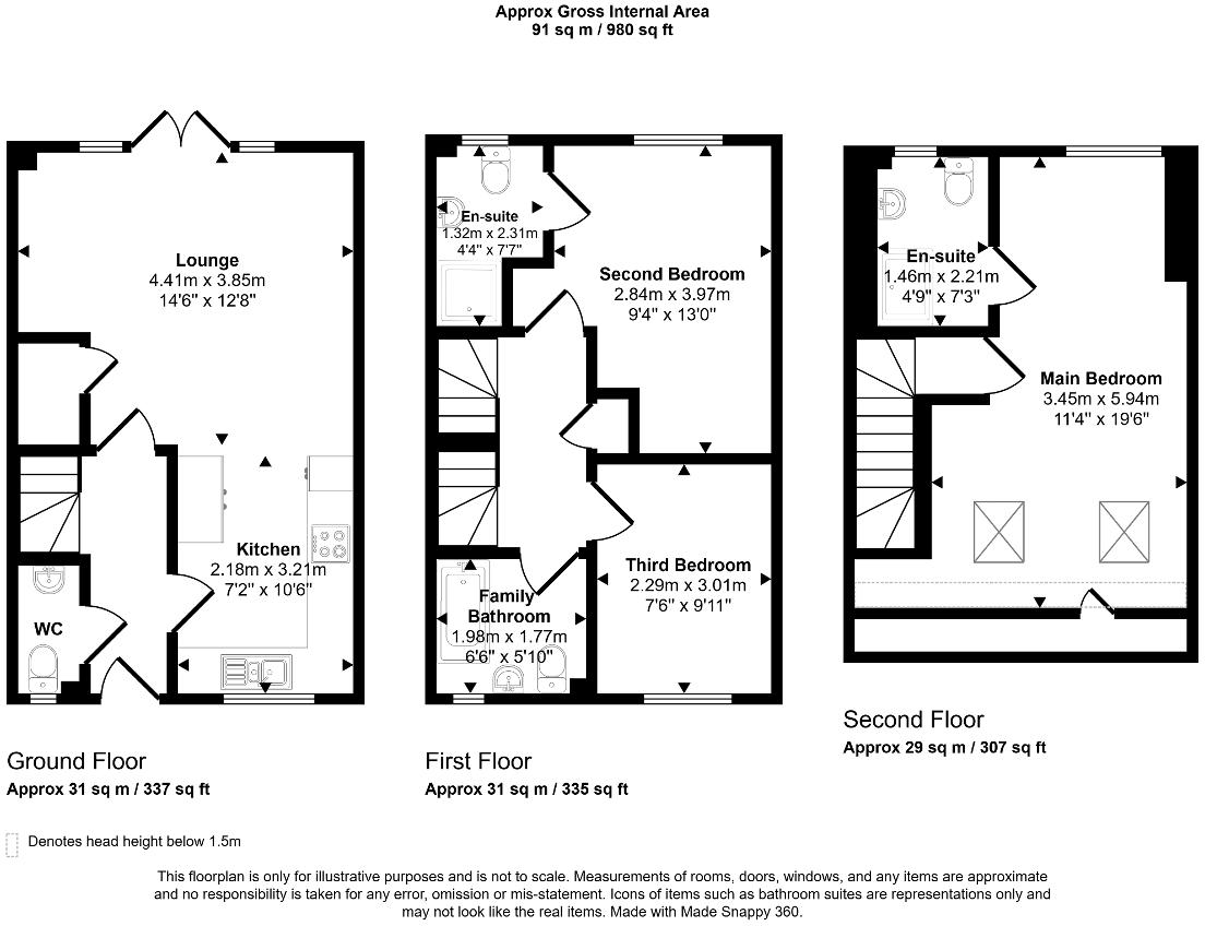 Aspen Drive, Cribbs Causeway, Bristol, BS10 7UF floorplan
