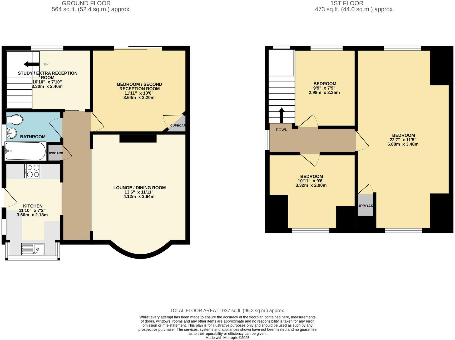 Springfield Way, York, YO31 floorplan
