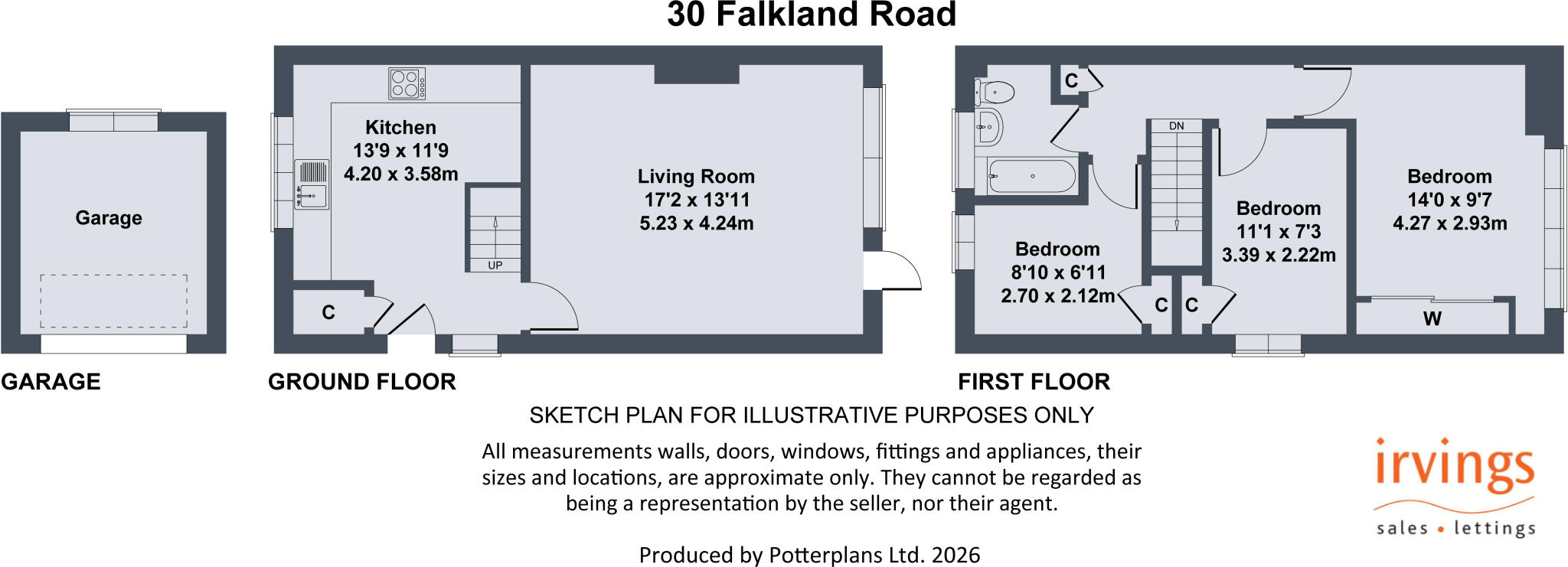 Falkland Road, Catterick Garrison floorplan