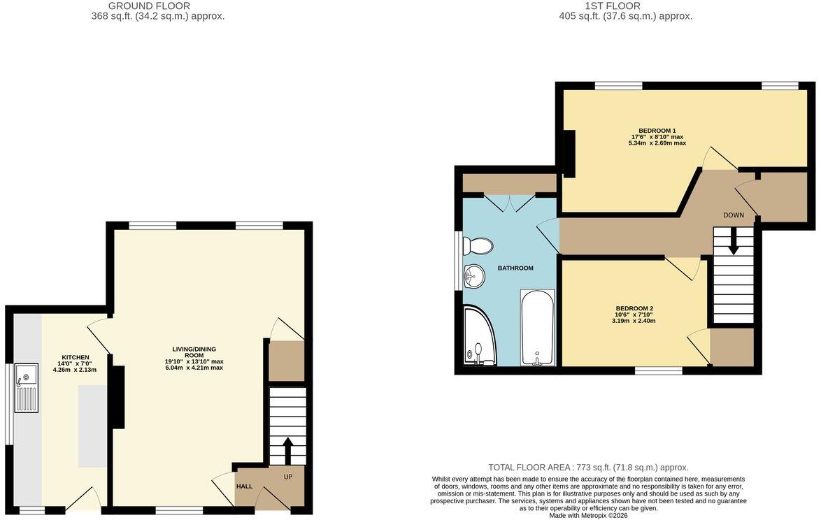 Mackreth Row, Cockermouth, CA13 floorplan