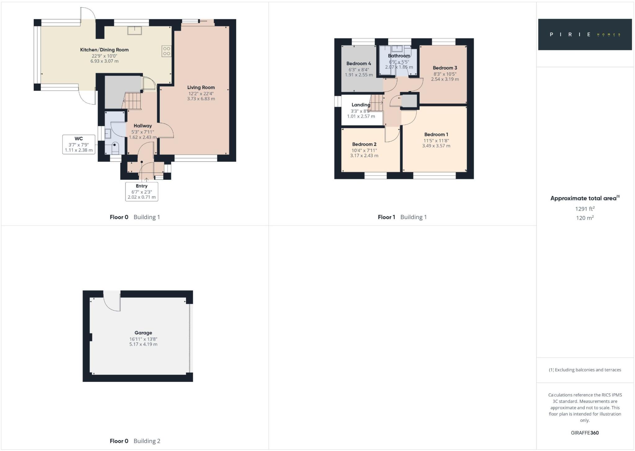The Crofts, Little Paxton, St. Neots floorplan