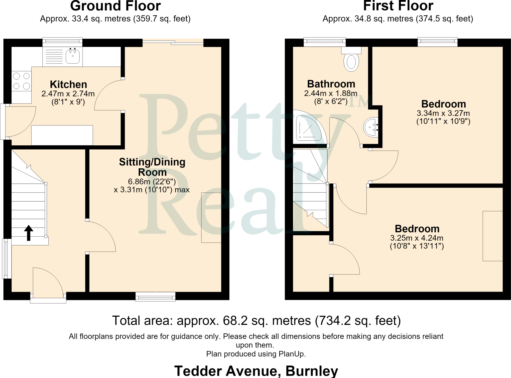 Tedder Avenue, Burnley floorplan