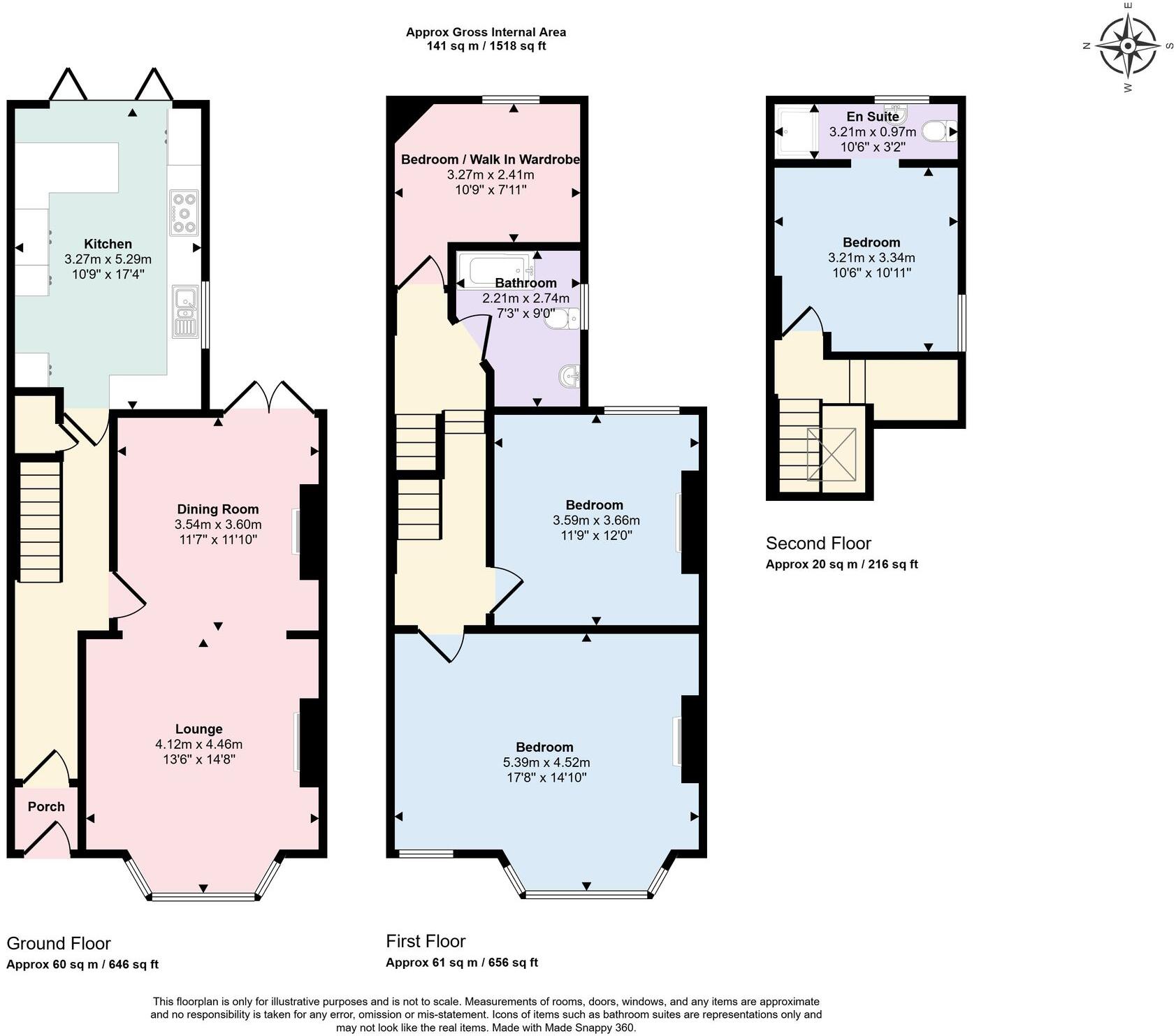 Wordsworth Road, Worthing, BN11 floorplan