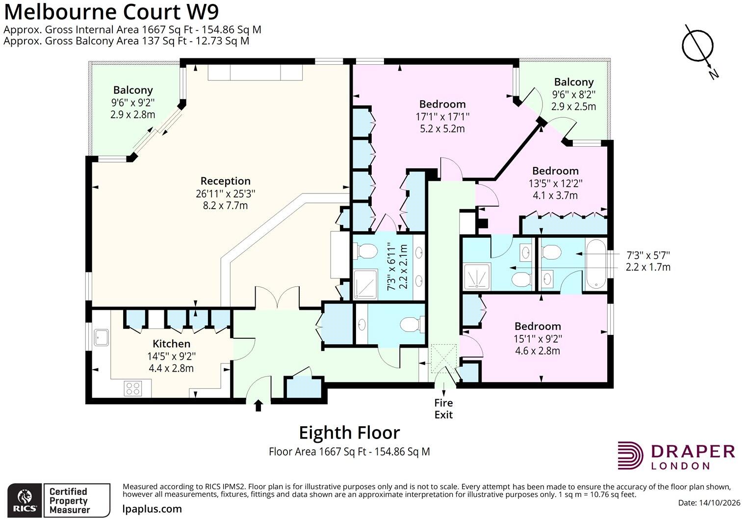 Randolph Avenue, Little Venice, London, W9 floorplan