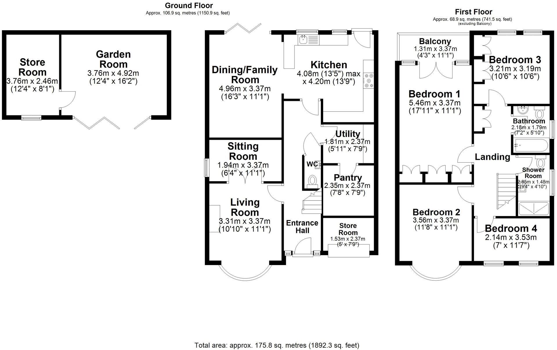 St. Wilfrids Drive, Grappenhall, WA4 floorplan