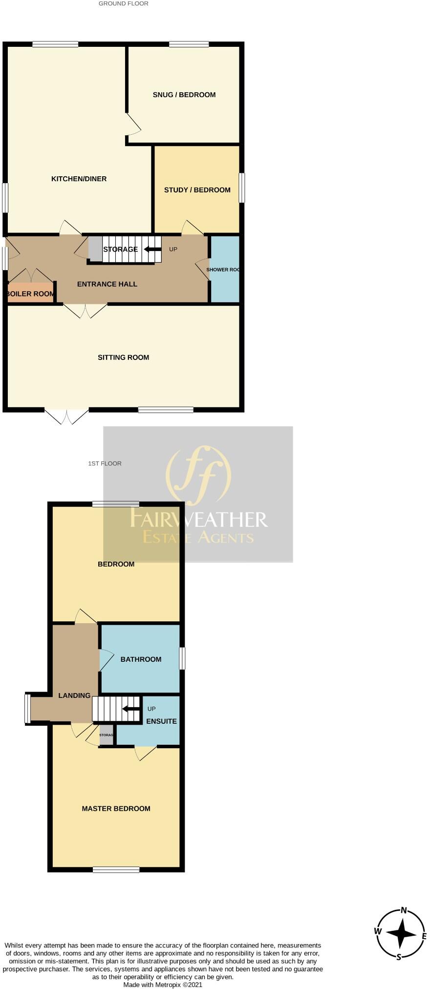 Chapel Road, Old Leake, PE22 9PW floorplan