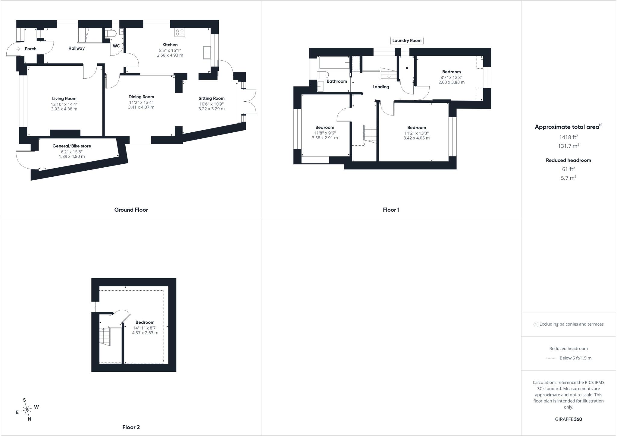 Seafield Road, Southbourne, Bournemouth, Dorset, BH6 floorplan