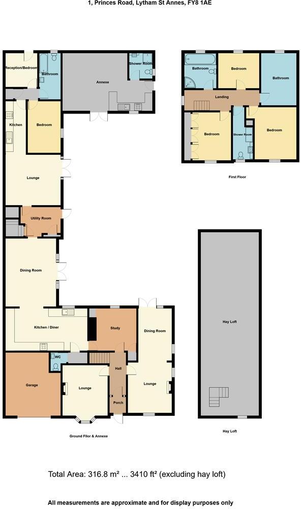Princes Road, Ansdell, Lytham St Annes floorplan