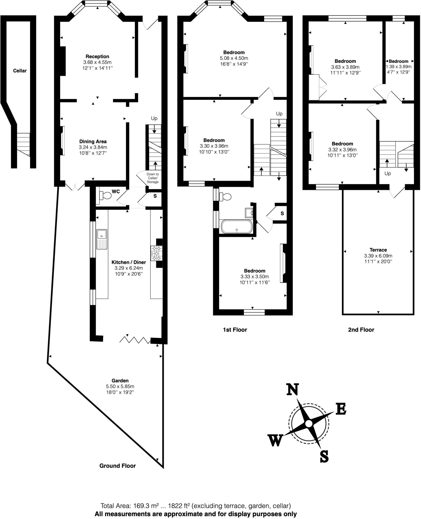 Crayford Road, Tufnell Park, Islington, London, N7 floorplan