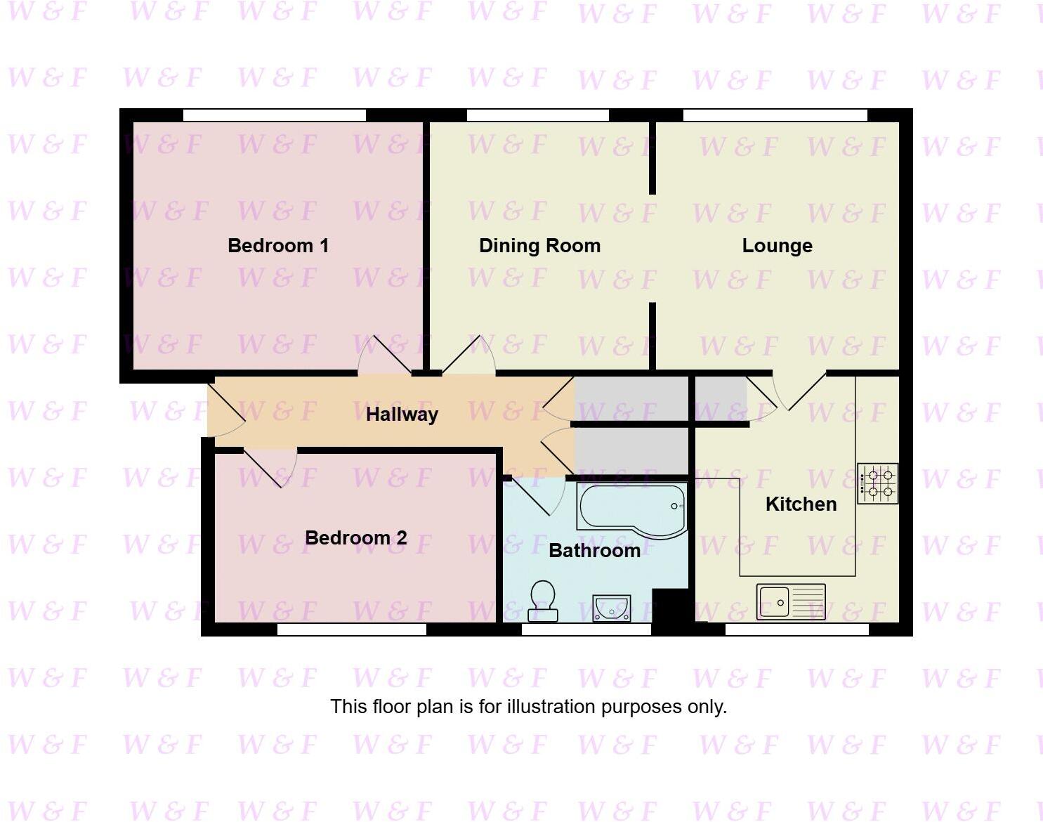 Pixhall Walk, Birmingham floorplan
