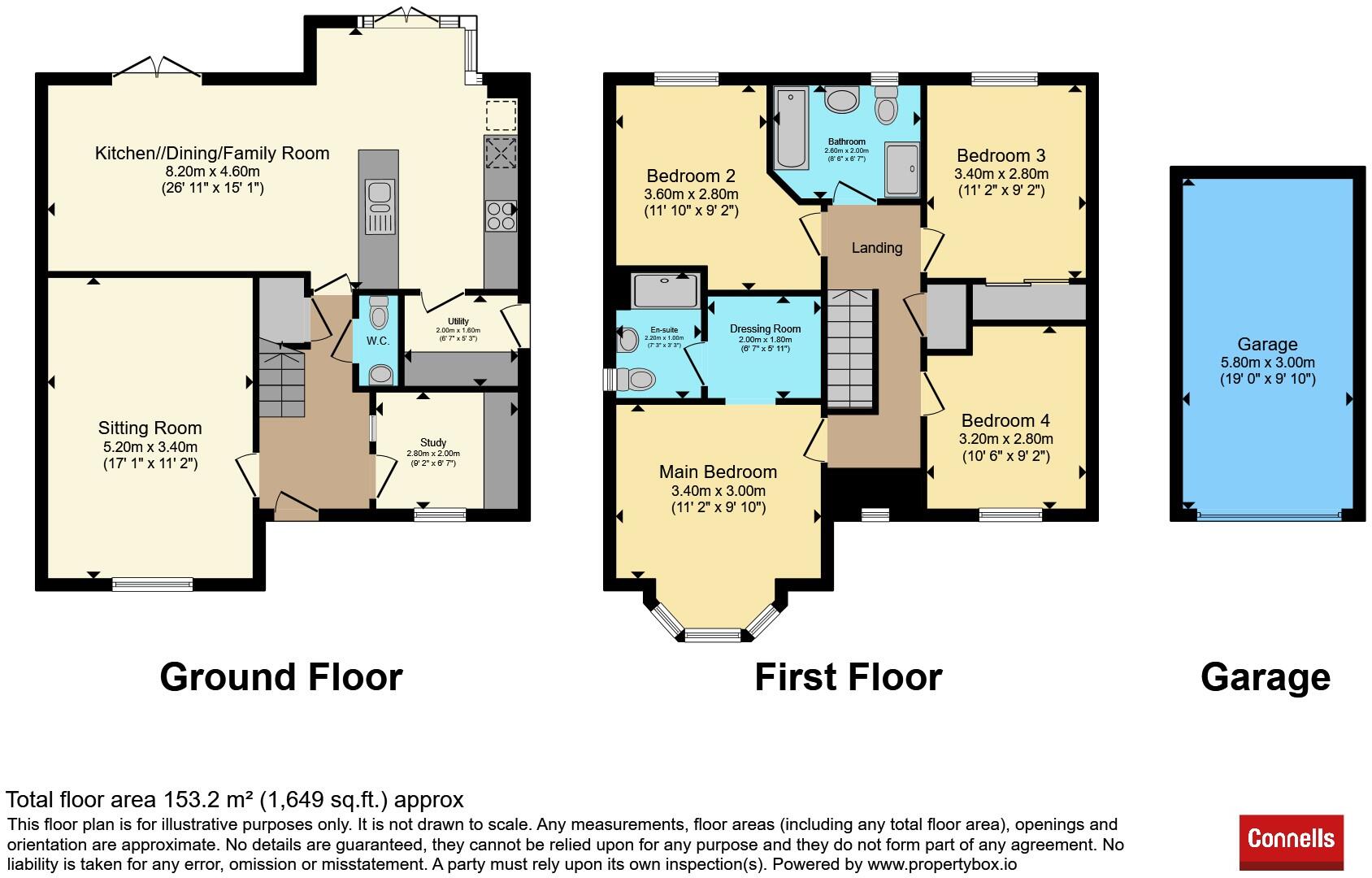 Crick Close, Hanslope, Milton Keynes floorplan