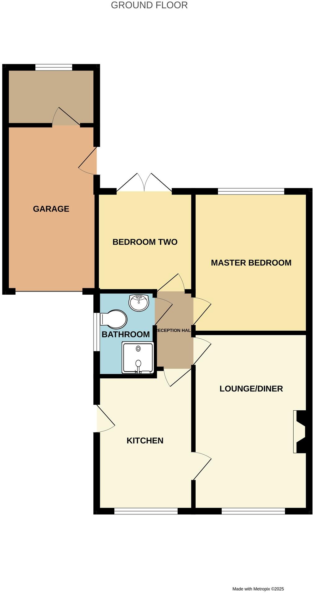 Blackbird Road, Caldicot, Mon. NP26 5RF floorplan