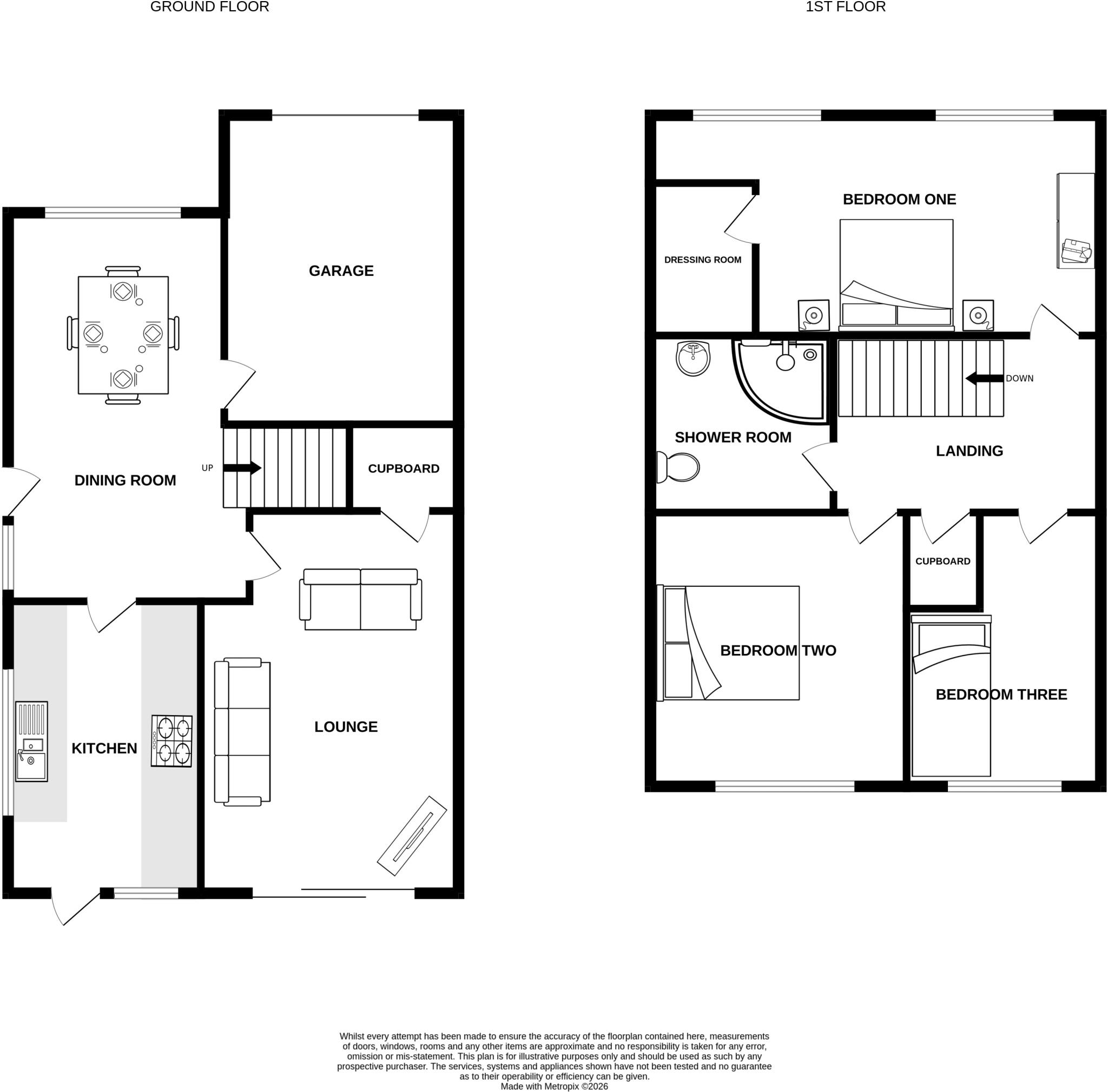 Juniper Close, Hazelslade, Cannock, WS12 floorplan