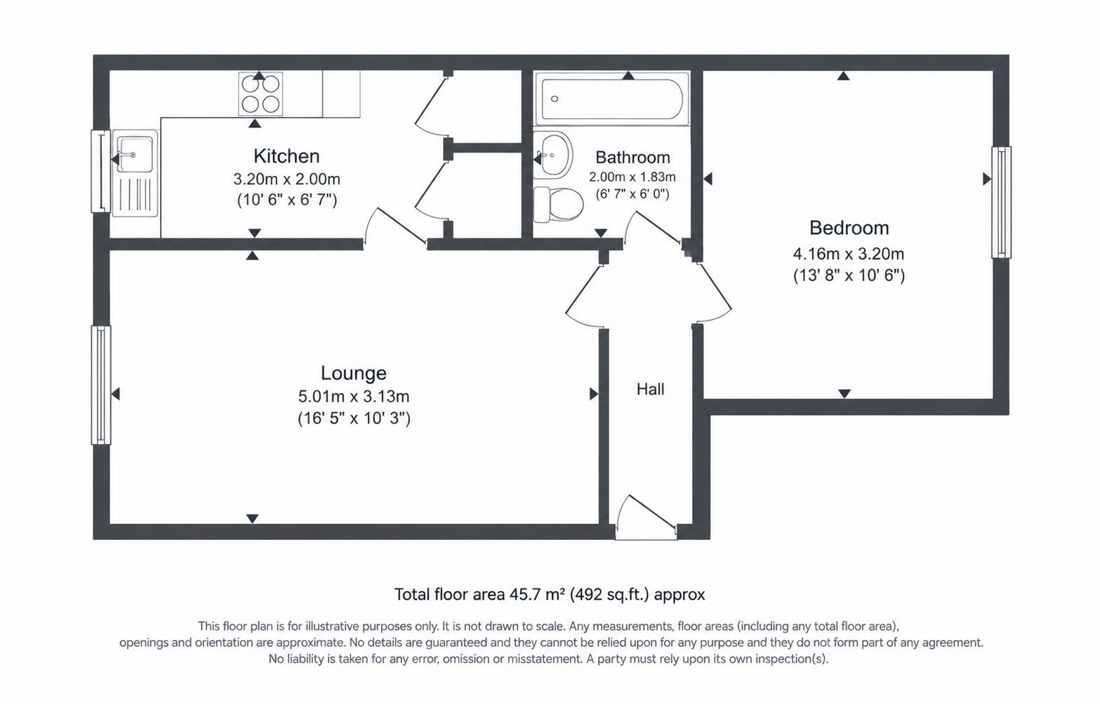 Falcon Avenue, Grays RM17 floorplan