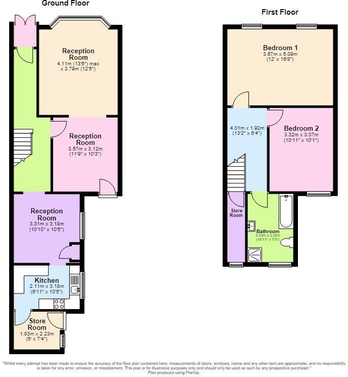 Duke Street, Southport, PR8 1JE floorplan