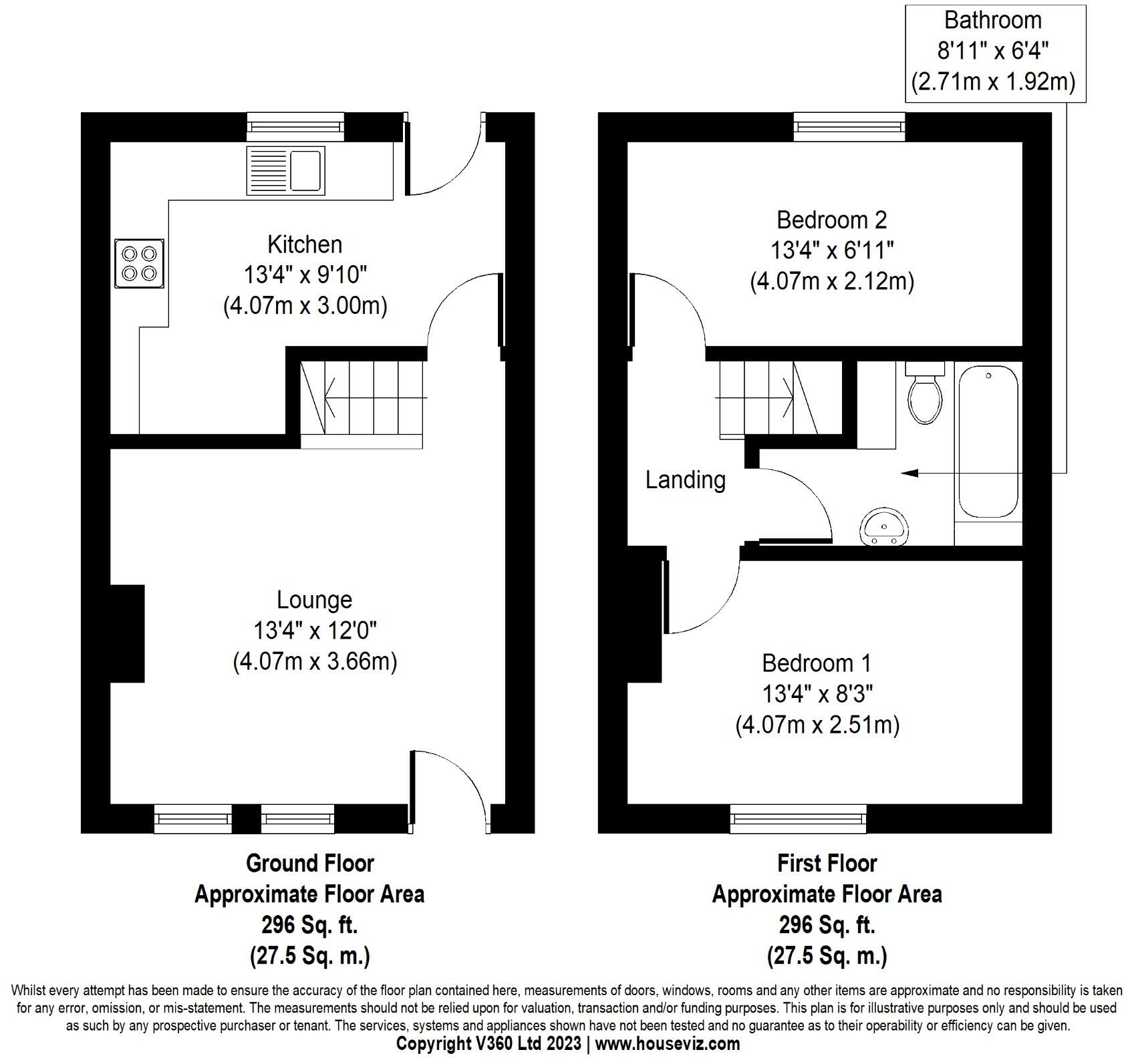 46 King Street, Eccleshill, Bradford, BD2 2HR floorplan