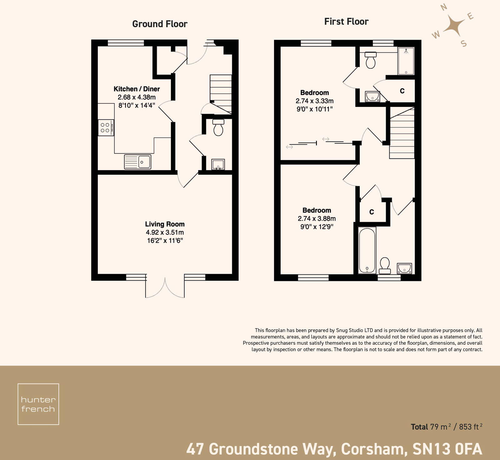 Groundstone Way, Corsham, SN13 0FA floorplan