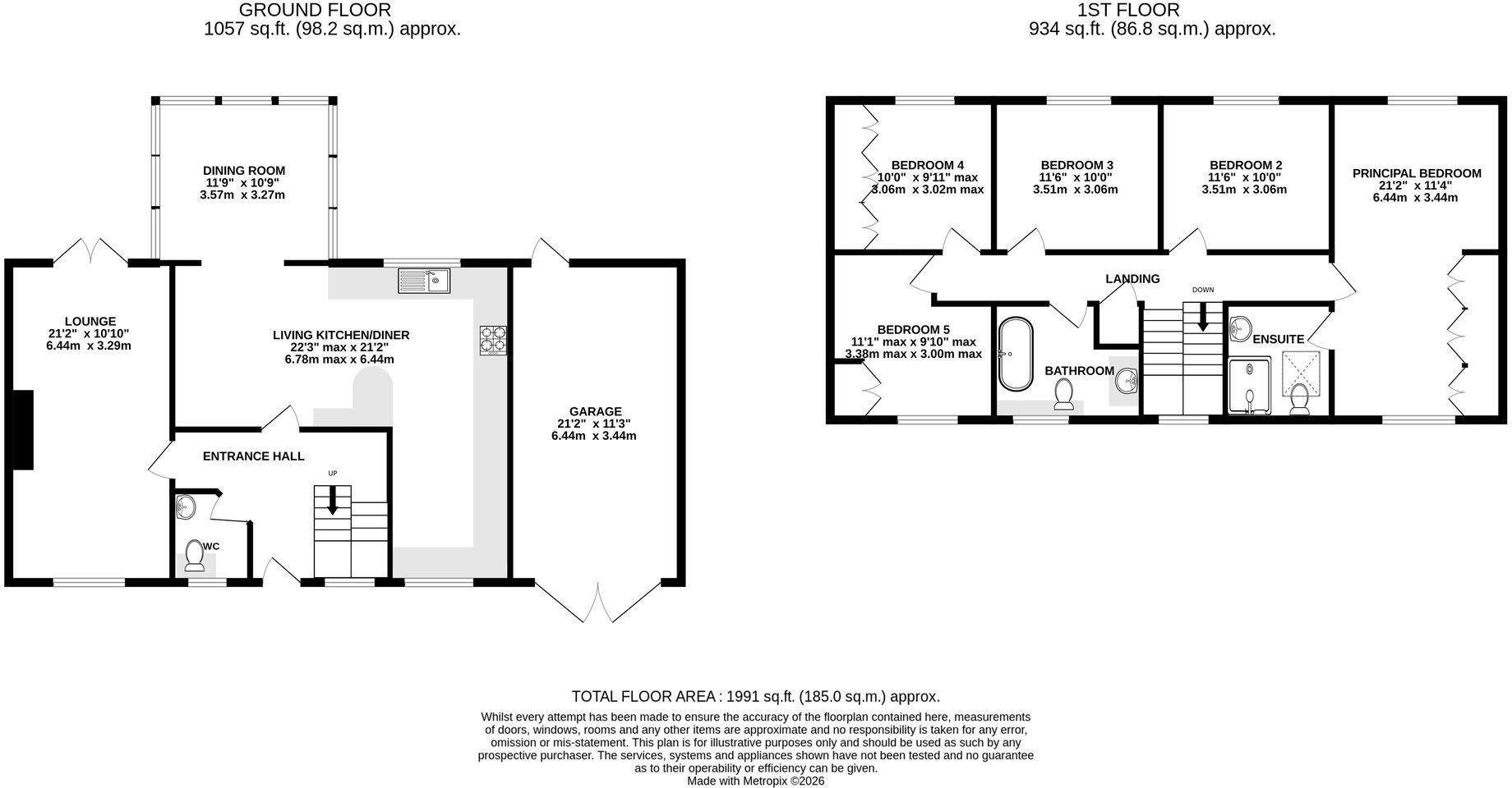 6, West Hall Court, High Legh, WA16 floorplan