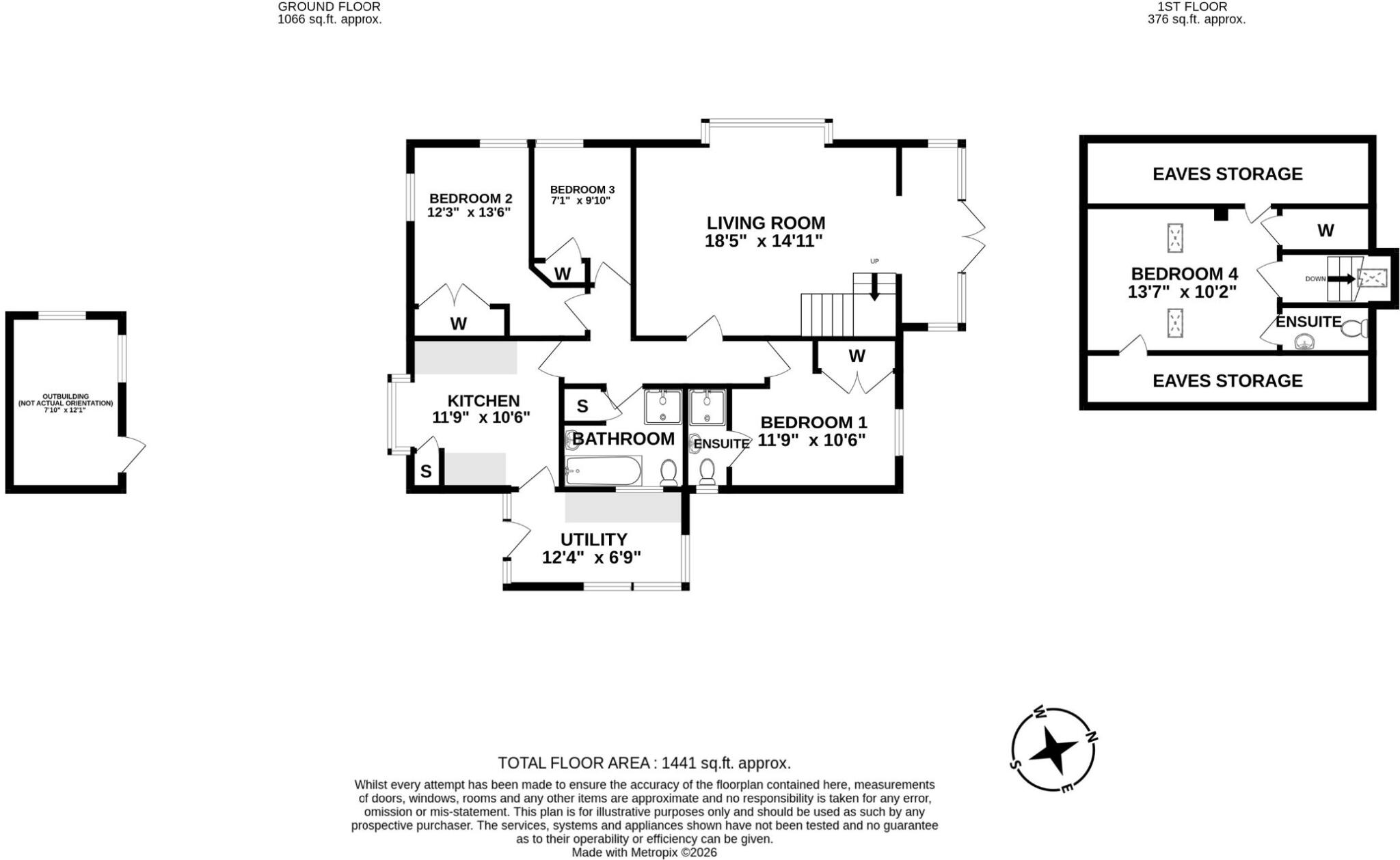 Beggars Roost, Bulls Hill, Ross-on-Wye floorplan