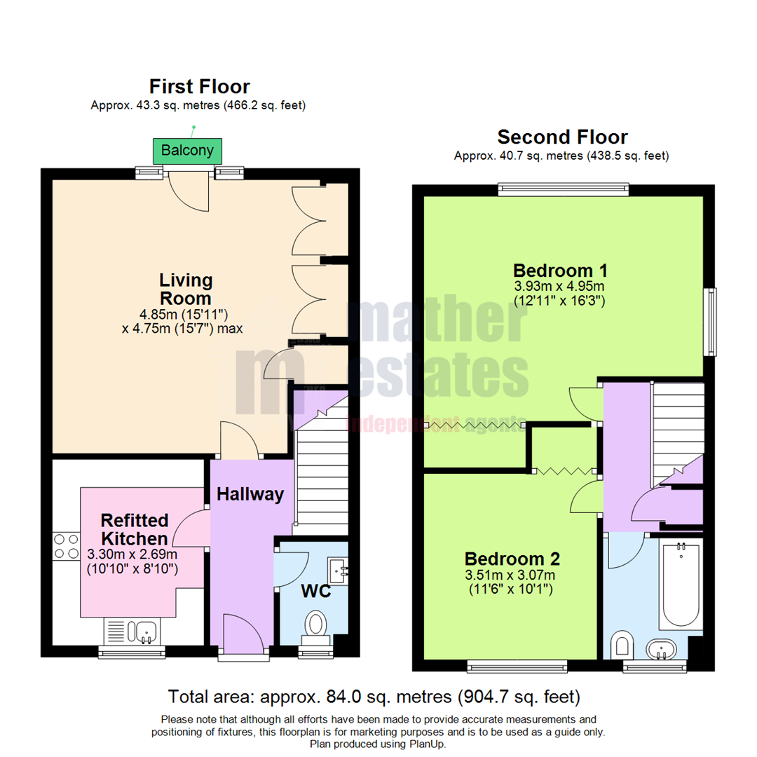 Park Close, Old Hatfield floorplan