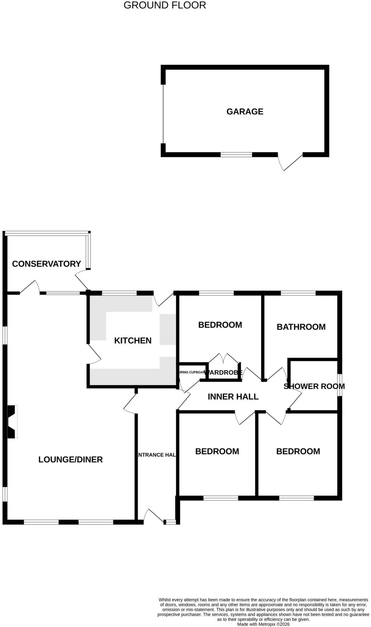 Lindsey Avenue, Market Deeping, PE6 floorplan