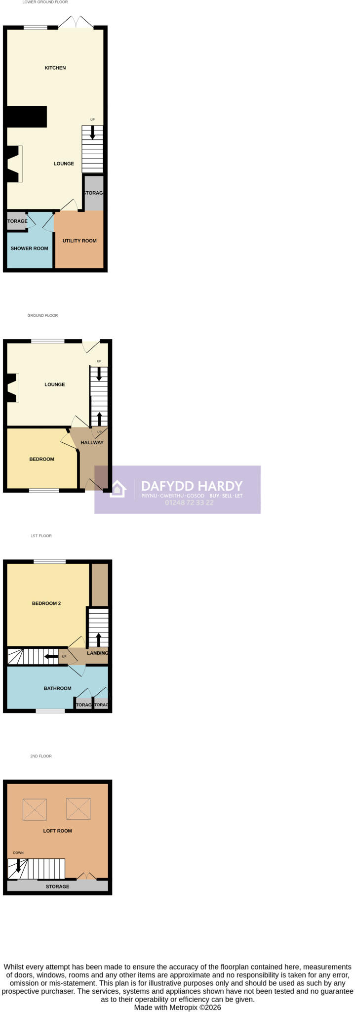 Coetmor Mount, Bethesda, Bangor, Gwynedd, LL57 floorplan