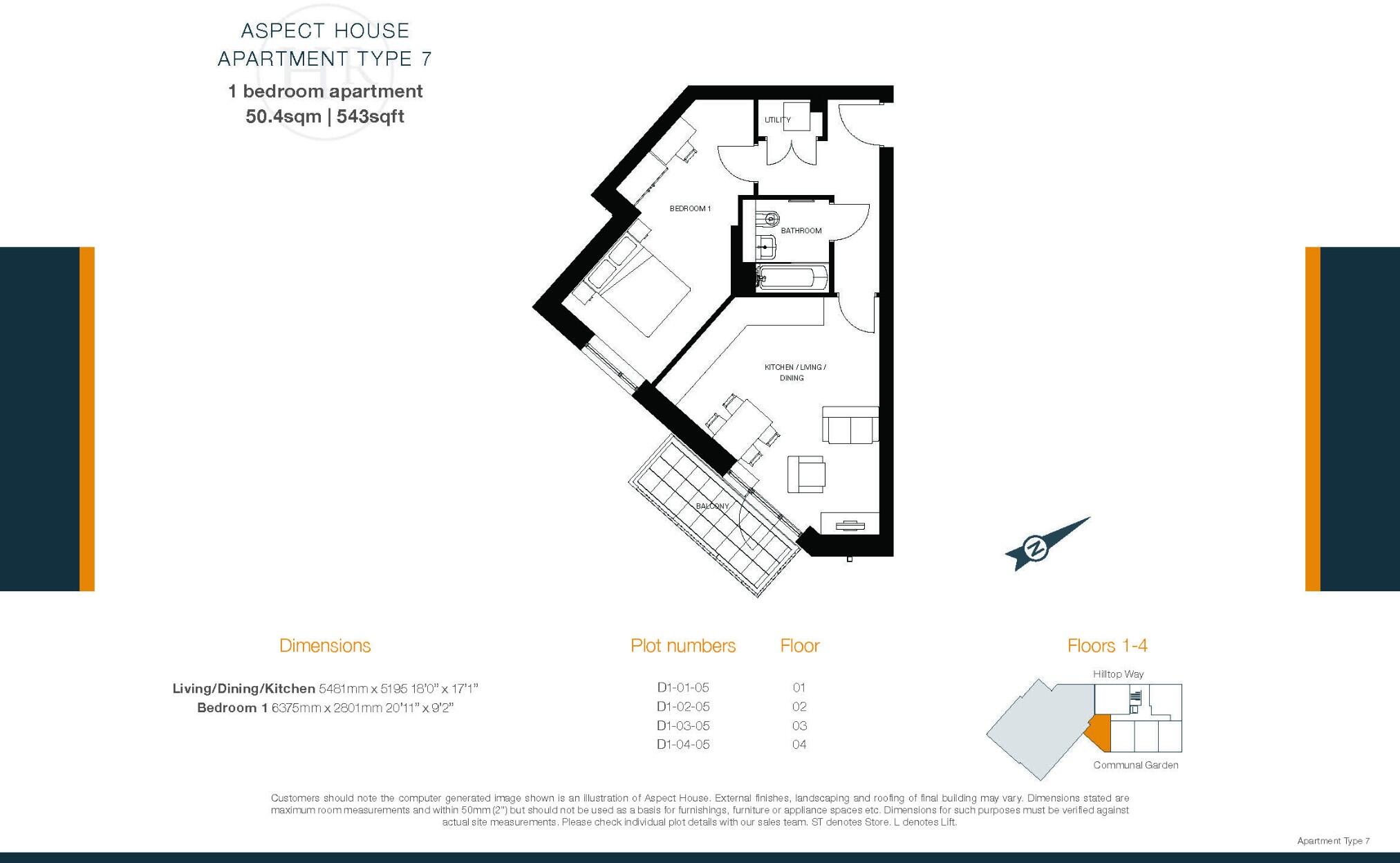 Aspect House,
Hilltop Way
Hatfield
AL10 8FL floorplan