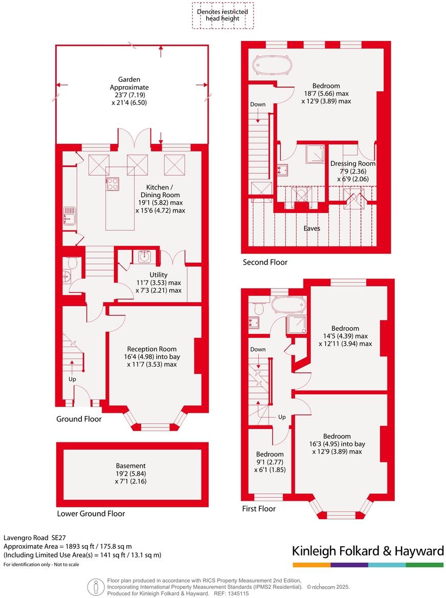 Lavengro Road, West Dulwich, London, SE27 floorplan