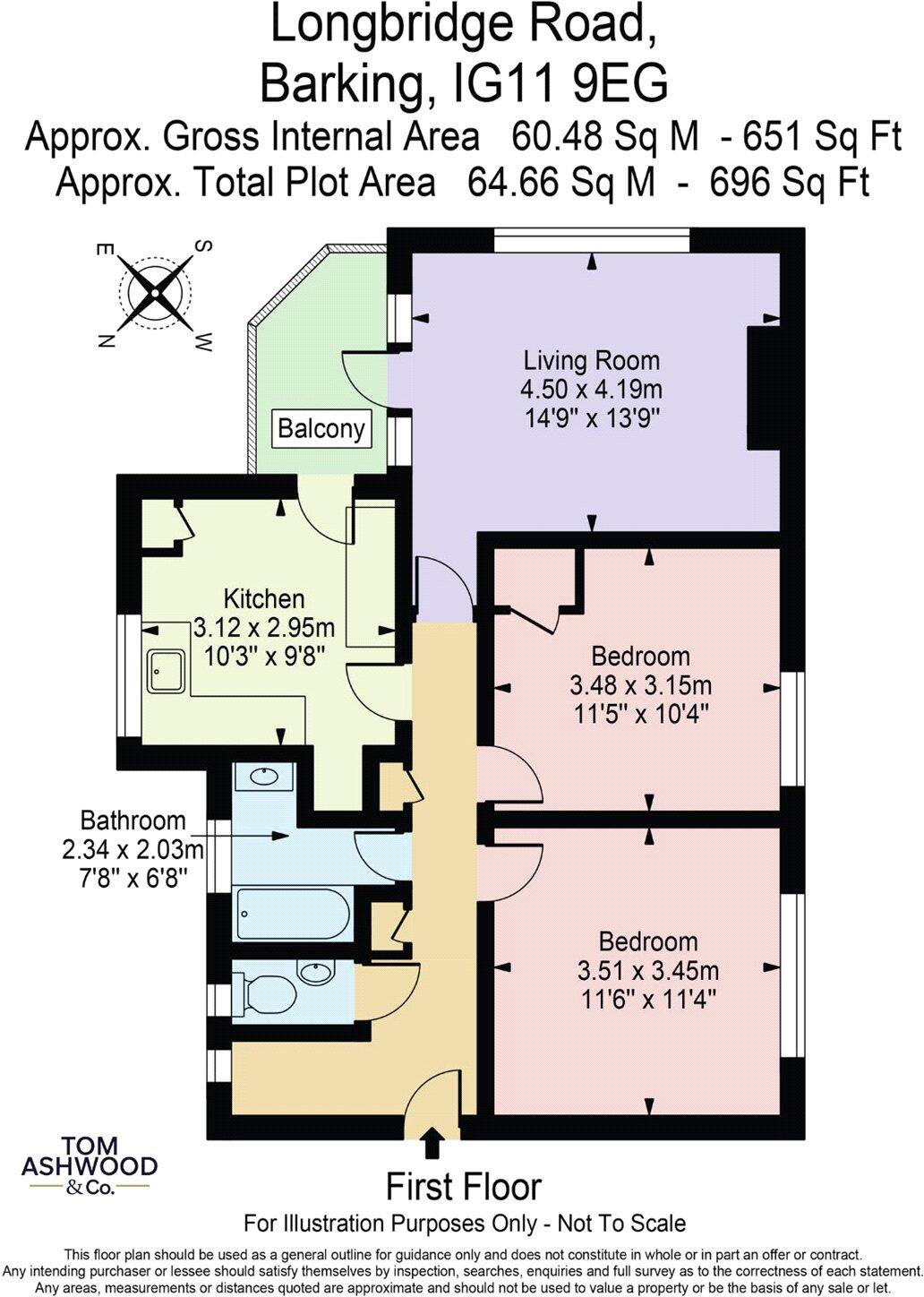 Longbridge Road, Barking floorplan