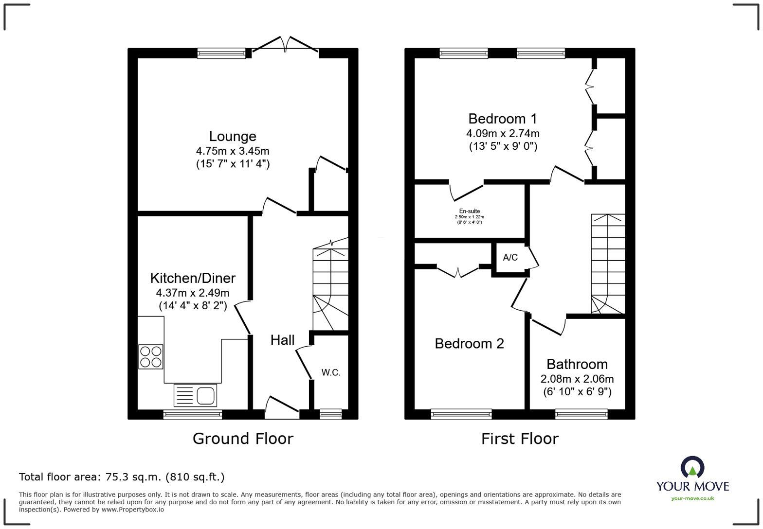 Island Way West, St. Marys Island, Chatham, Kent, ME4 floorplan