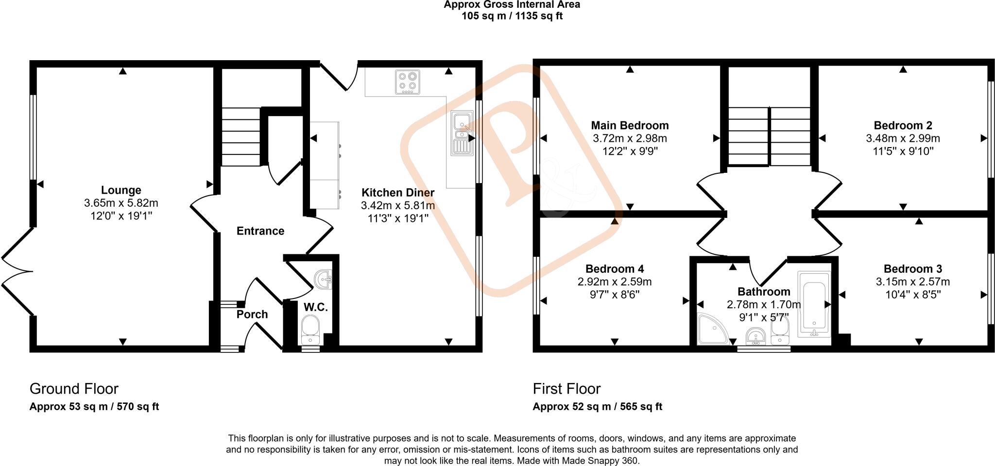 Sheriffs Way, Clacton-on-Sea, Essex, CO15 floorplan