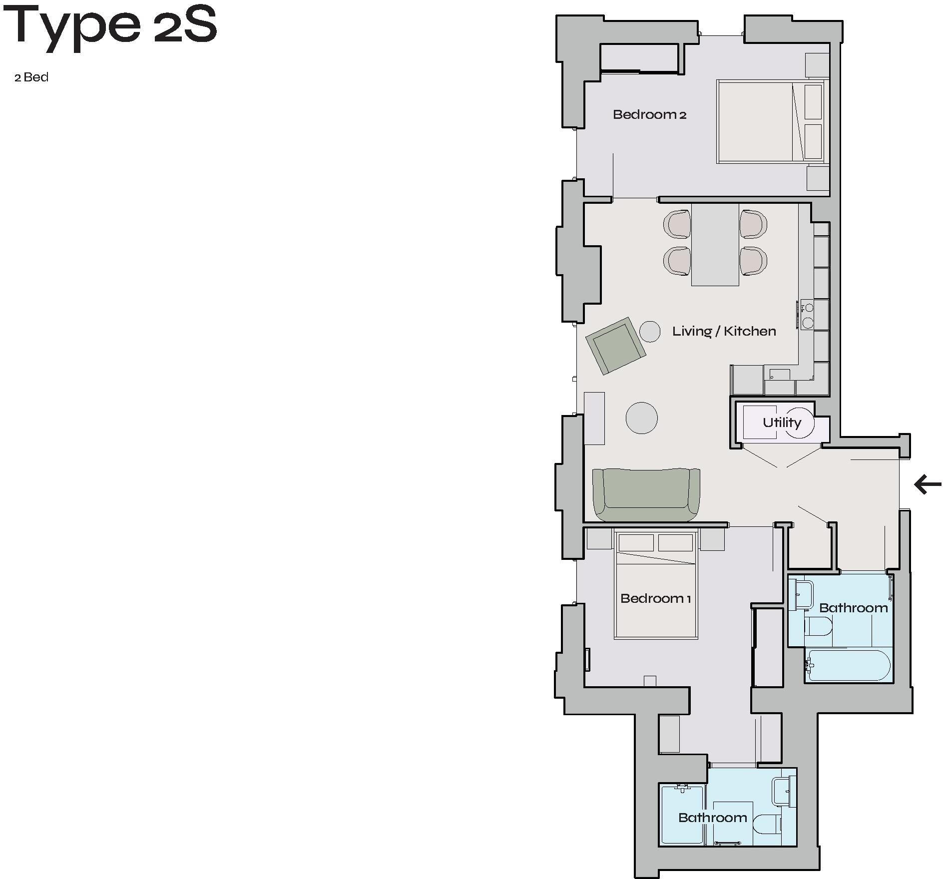 The Castings, Heyrod Street, Manchester floorplan