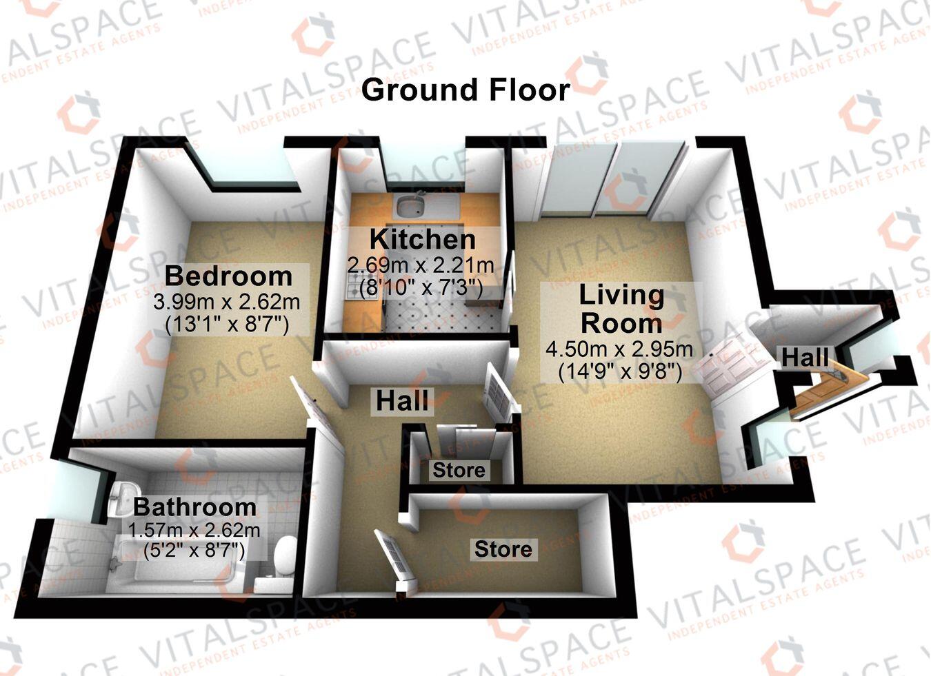 The Spinney, Urmston, Manchester, M41 floorplan