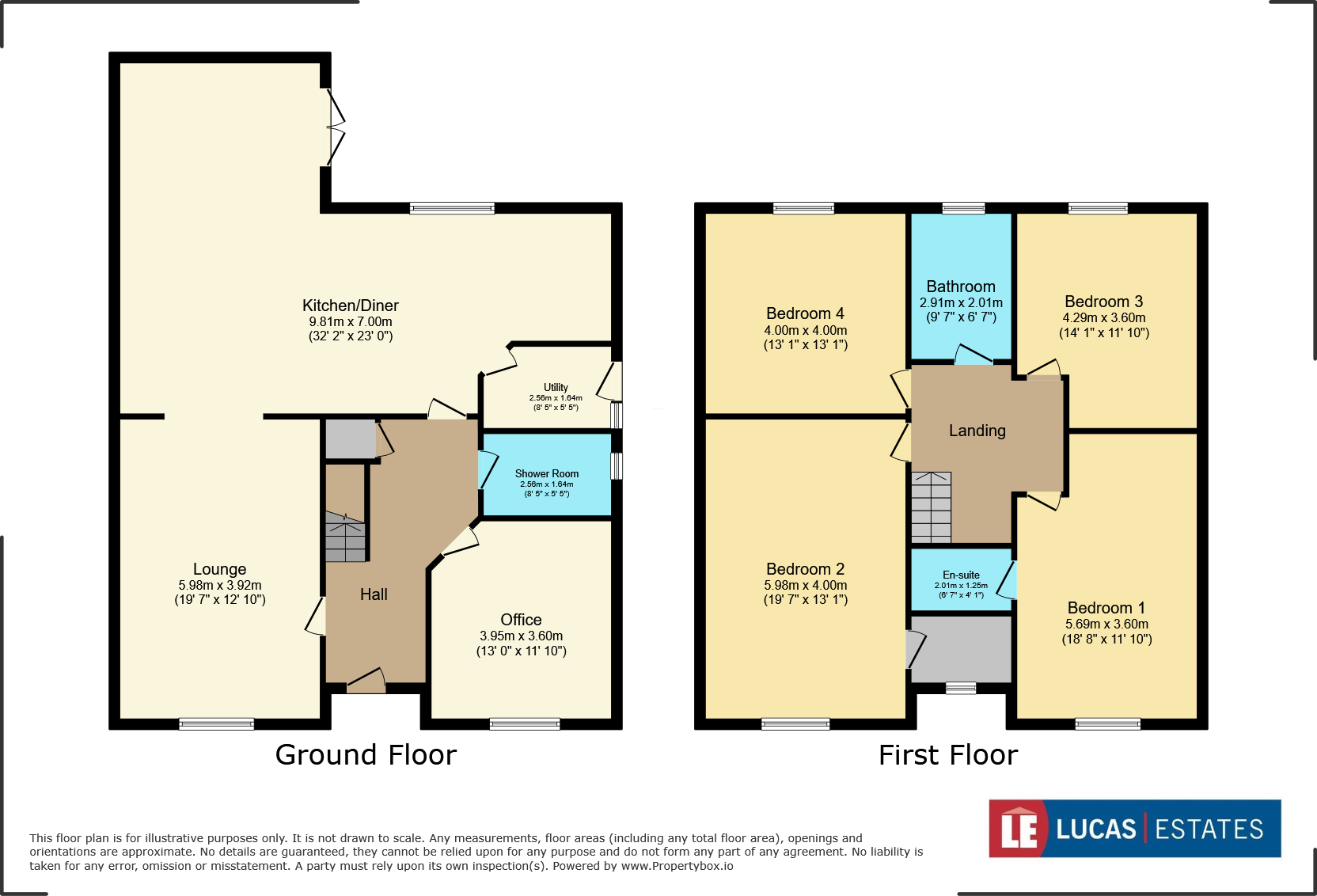 Trem-y-ffynnon The Rise, Pengam  floorplan