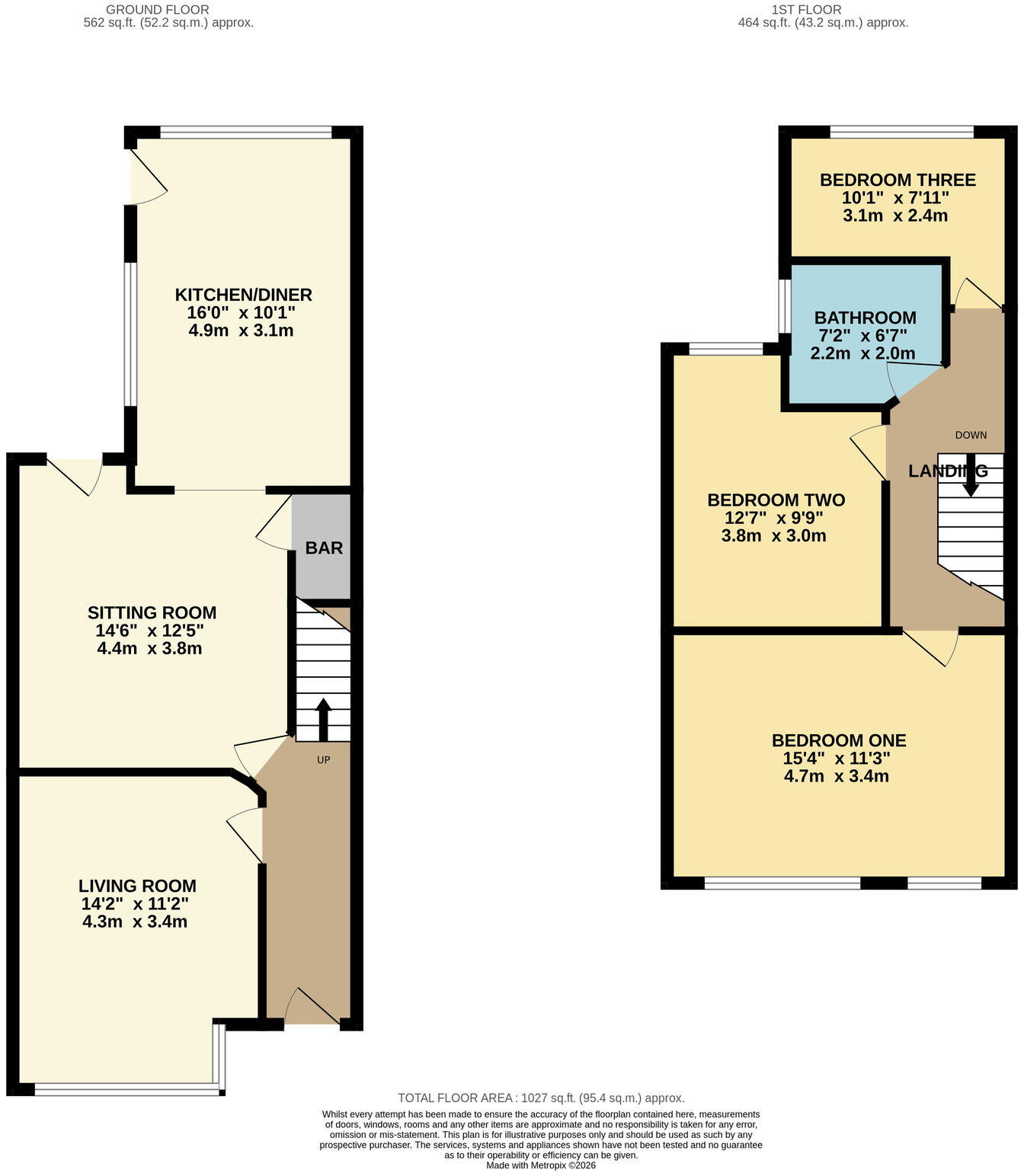 Cranford Avenue, Sale, M33 2AU floorplan