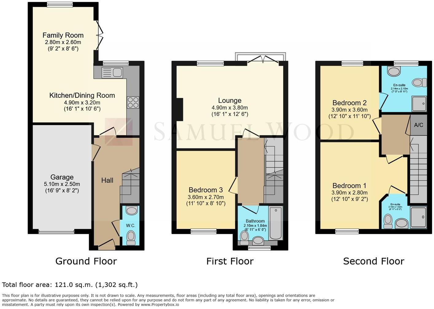 Mayfield Close, Shrewsbury floorplan